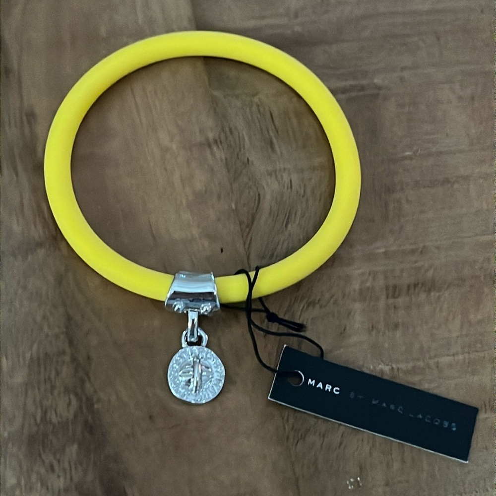 MARC by Marc Jacobs Yellow Bracelet With Charm-NWT